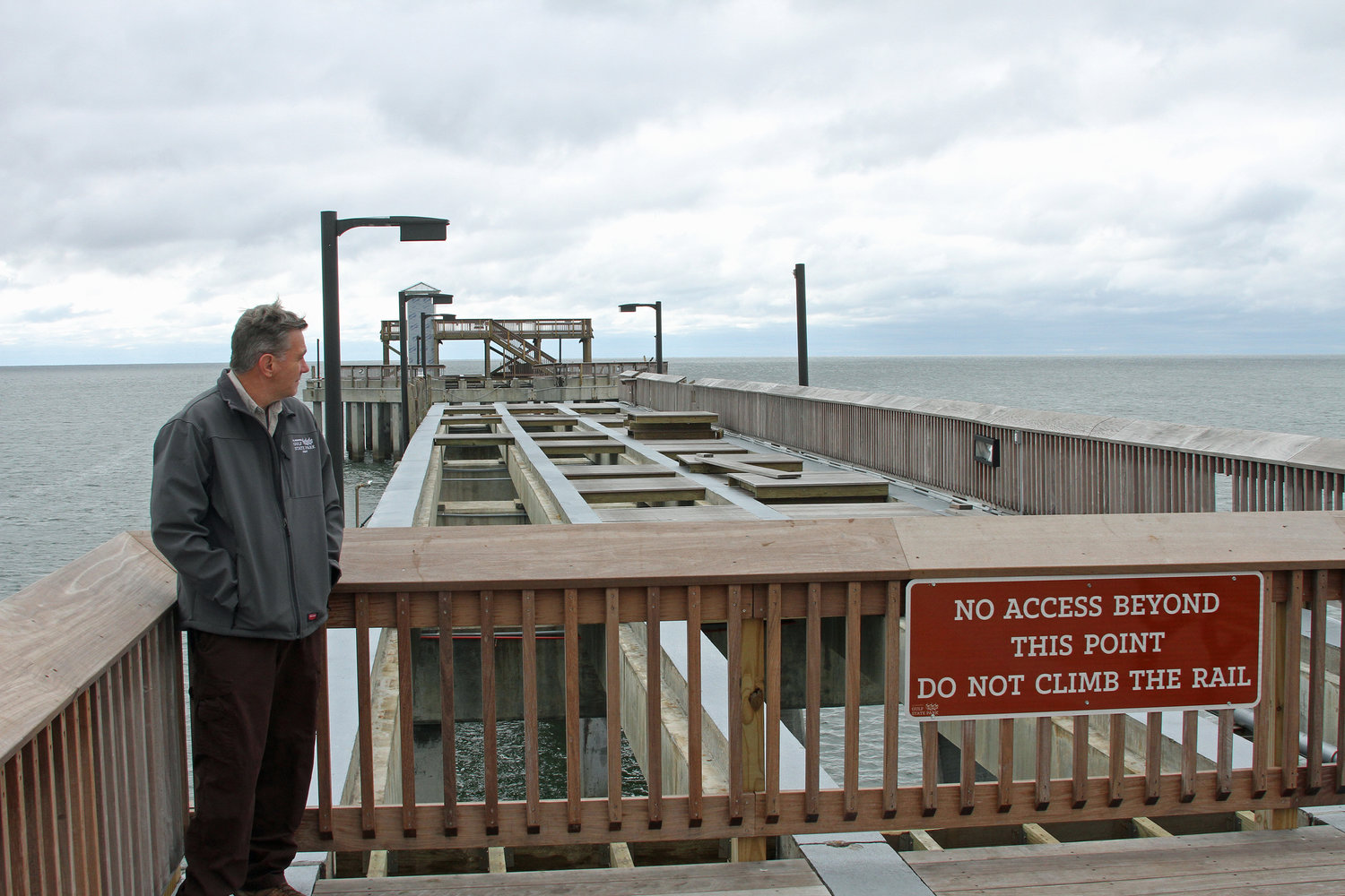 Anglers, sightseers celebrate partial Gulf State Park Pier
